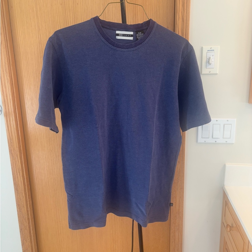 ReTreat Navy Short Sleeve Tee - NEW - Medium